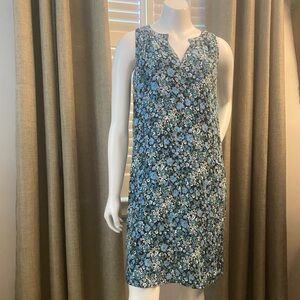Loft Floral Sleeveless Dress Size XS Petite Like New